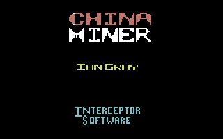China Miner screenshot 3 for Commodore 64